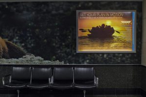 Airport Lightbox Ad for UMIAQ Environmental, LLC